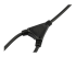 StarTech.com 2m (6ft) Computer Power Cord, 18AWG, EU Schuko to 2x C13 Power Cord, 10A 250V, Black Replacement AC Cord, TV/Monitor Power Cable, Schuko CEE 7/7 to IEC 60320 2x C13 Power Cord - Nærbilde