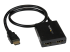 Startech HDMI Cable Splitter - Venstre vinkel