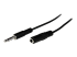 Startech 2m Slim 3.5mm Stereo Extension Audio Cable - Høyre vinkel