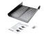 Startech 1U Server Rack Shelf, 2U 22in Universal Fixed Vented Network Rack Shelf/Cantilever Tray for 19" AV/Data/Network Equipment Enclosure w/Cage Nuts & Screws, 50lbs Weight Cap. - Høyre vinkel