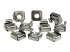 Startech 50 Pkg M6 Cage Nuts for Server Rack Cabinet - Flere vinkler