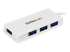 Startech 4 Port USB 3.0 Hub - Høyre vinkel