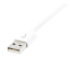 Startech 1m (3ft) White Apple 8-pin Lightning Connector to USB Cable for iPhone / iPod / iPad - Nærbilde