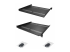 Startech 2-Pack 1U Server Rack Shelf, Vented, 44lb Capacity, 16" Deep (CABSHELF116V2PK) - Flere vinkler